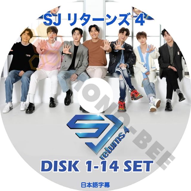 Amazon | K-POP DVD SUPER JUNIOR リターンズ4 14枚SET 日本語字幕あり