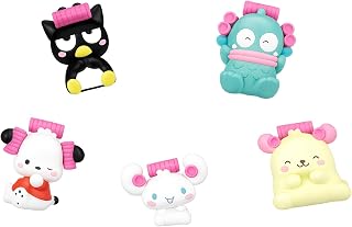 サンリオキャラクターズくるくるヘアカーラーフィギュア[全5種セット(フルコンプ)] ガチャ