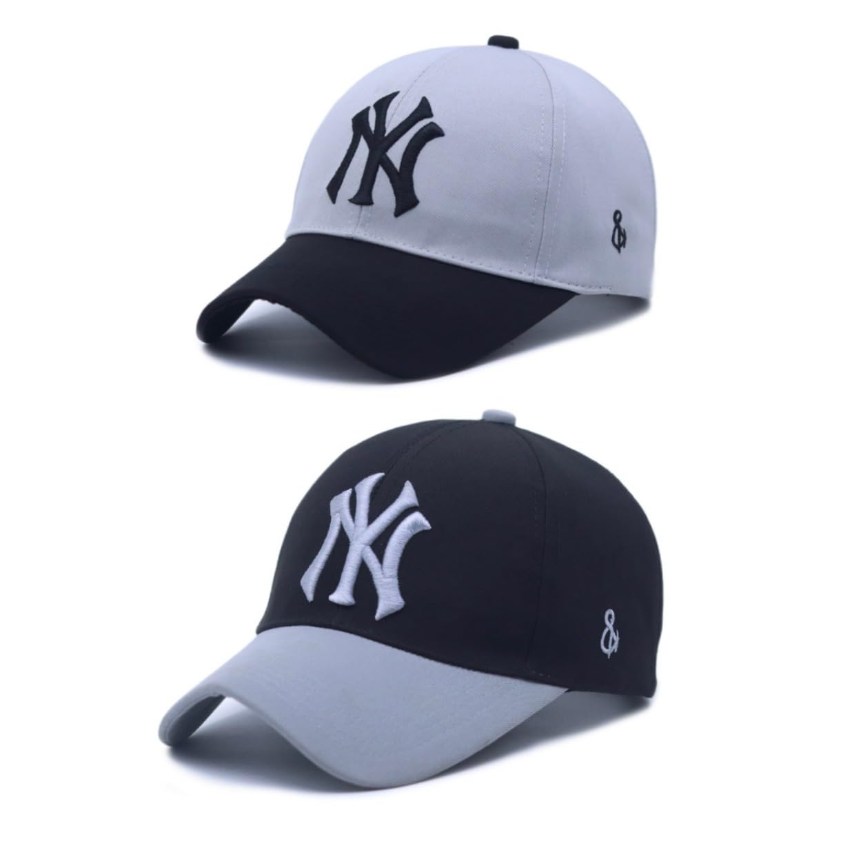 NY Baseball Cap Cotton Blend Light Weight Comfortable Cap with Stylish NY Design Sports caps for Men with Adjustable Strap Summer Cap for Men Women