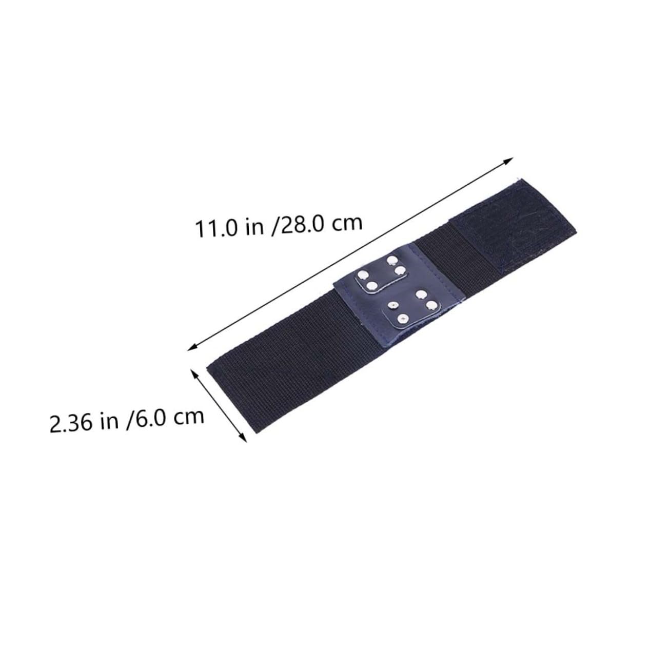 KOMBIUDA Fish Wheel Bracelet Fishing Accessory Fixing Strap Wrist Band for Reel Random Color