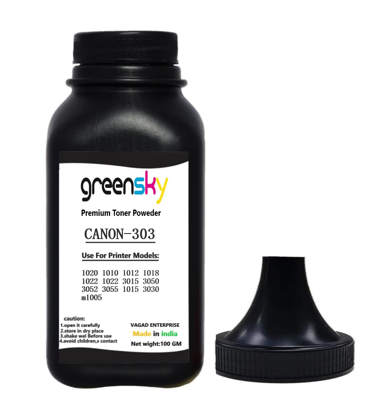 Greensky 303 Toner Powder forCanon 303 703 103 CRG 303 Toner Cartridge for LBP 2900, LBP 2900B,LBP 3000 (B 303 1PIC)-image-25