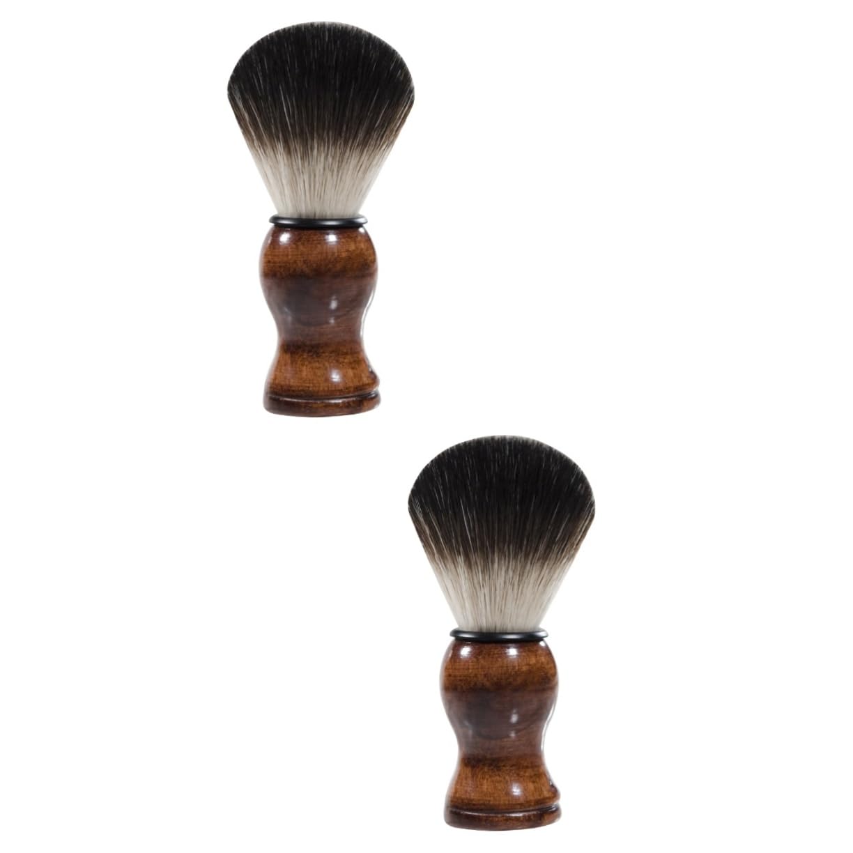 CANIGHT 2pcs Nylon Men's Beard Brush Beard Cleaning Brush Kit Sink for Men Styling Tool for Bearded