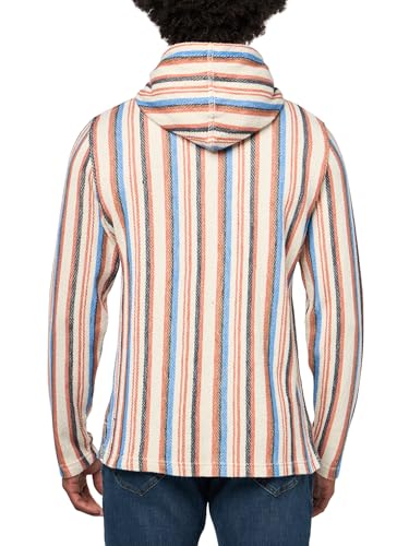 Lucky Brand Men's Stripe Baja Hoodie2
