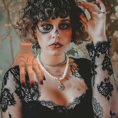 Wednesdays Addams Family Hand Props, Halloween Cosplay Hand by Addams Family, Cosplay Hand Scary Props Decorations Gift for Family - Image 4