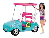 Barbie Sisters Golf Cart and Skipper Doll Set