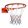 Mini Basketbalring en Twee Netten Official Size Basketball Hoop 18 ” 13.7 ” Hangbasketbaldoel Voor Volwassenenâ€¦