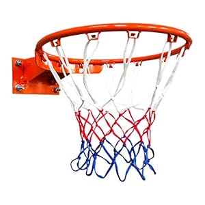 Muur Basketbalring en Twee Netten Official Size Basketball Hoop 18 ” 13.7 ” Hangbasketbaldoel Voor Volwassenen…