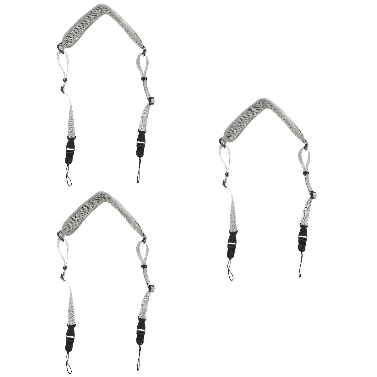 Mobestech 3 Piezas Correa De La Camara Correa para El Cuello De La Cámara Correa De La Cámara Réflex Digital Correa para La Muñeca De La Cámara Telescopio Hombro y Cuello Viajar Nylon