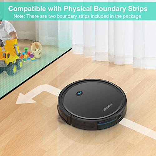 Image of Robot Vacuum and Mop Combo, 2 in 1 Mopping Robot Vacuum Cleaner Compatible with WiFi /App, Robotic Vacuum Up to 2300Pa Suction, Self-Charging, Slim, Ideal for Hard Floor, Pet Hair, Low Pile Carpet