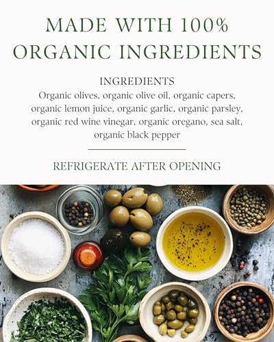 Orchard Pond Organic Olive Tapenade - Made with Premium Ingredients, Perfect for Crackers, Bread, & Pasta Salad, 4oz