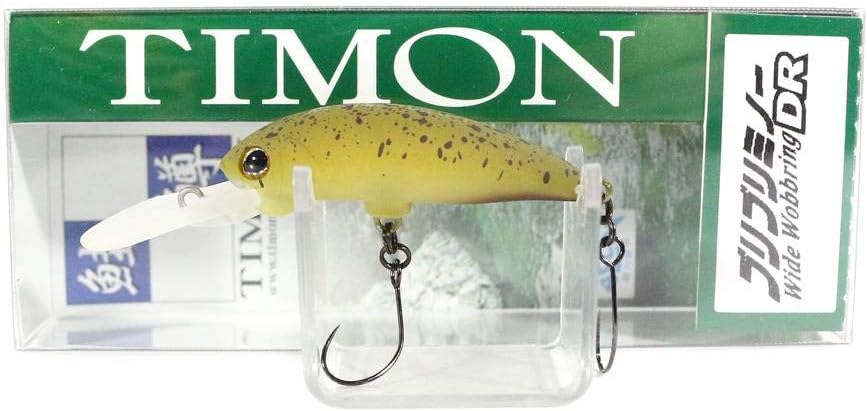 JACKALL Minnow Timon Briri Minnow DR 1.6 inches (40 mm), 0.1 oz (2.6 g)