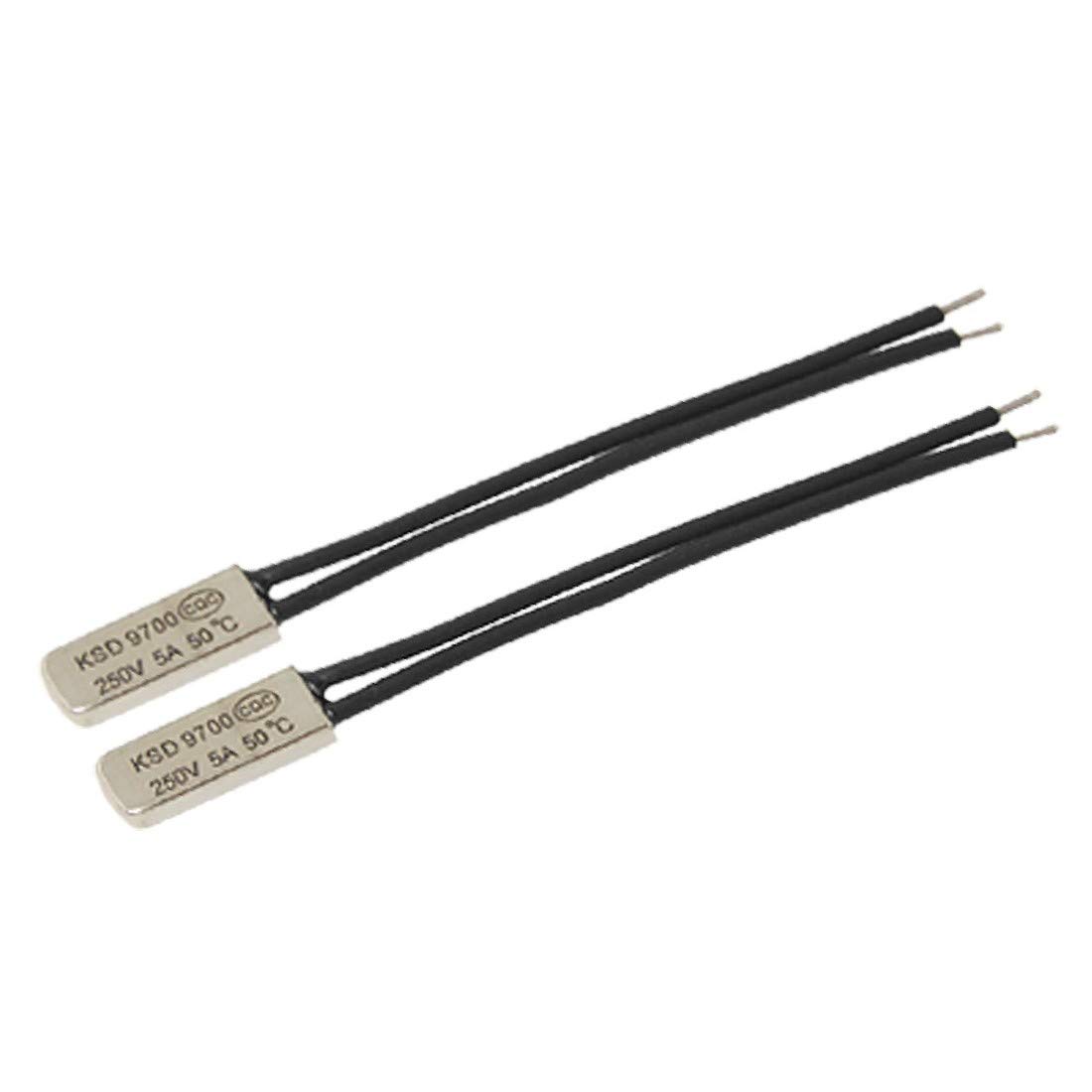 Interrupteur de température KSD9700 NC 50C pour stopper la surchauffe des transformateurs