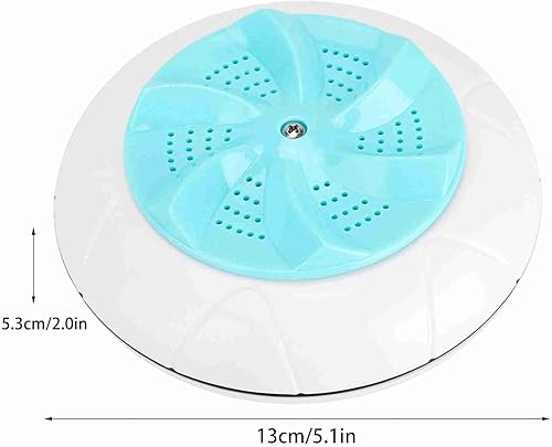 Miniatura 7 de Mini Lavadora Portátil Hogar Ultrasonido Turbo Lavandería Lavandería para Viajes (Verde)