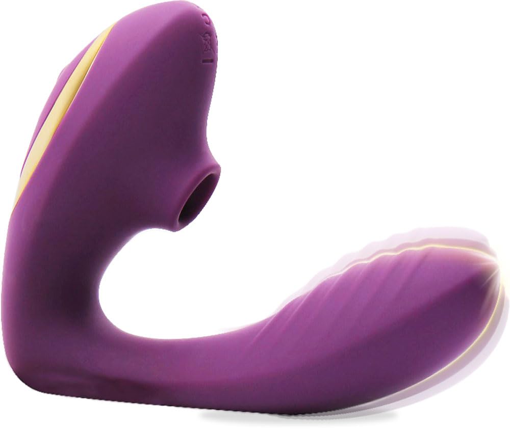 BYPLAY Stimulateur Clitoridien à Succion – Vibromasseurs Feminin Vibromasseur Clitoridien Double Succion Sex Toys Sextoyse Femme Clitoridienne Suceur Clitoridien Aspirant