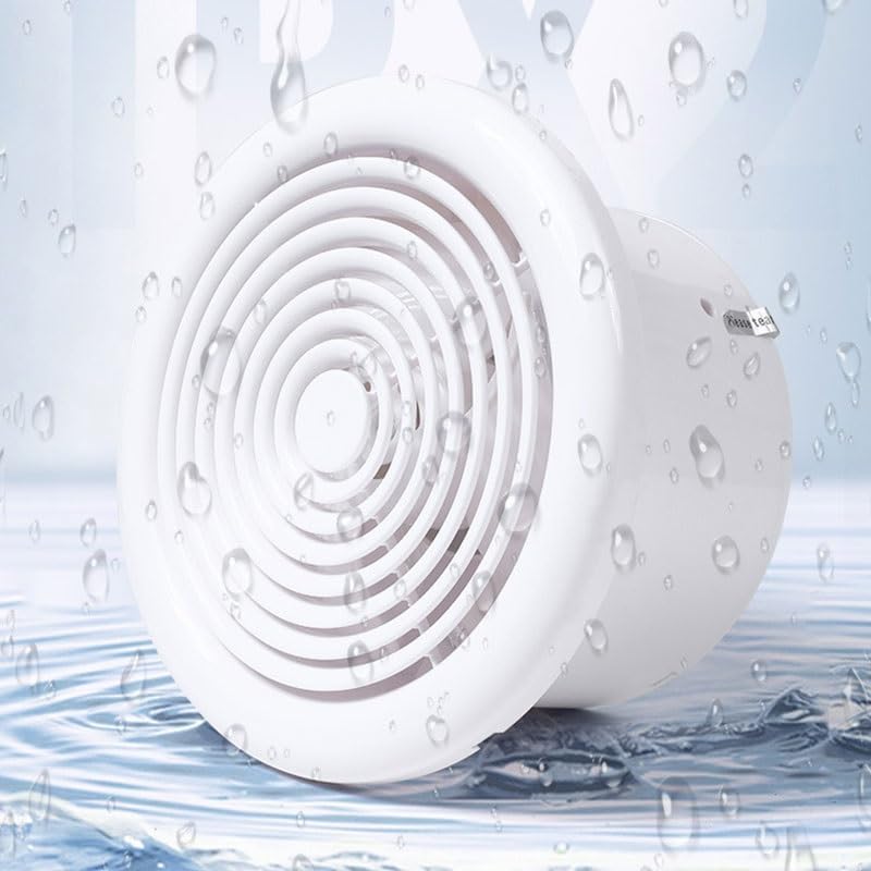 Circular Household Exhaust Fan Bathroom Window Ventilation Wall