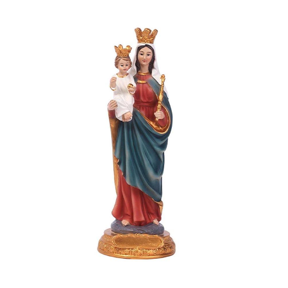 Statuette enfant béni en résine aux finitions soignées pour autel