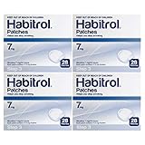 Novartis Habitrol 7mg Nicotine Patches, Step 3. Stop Smoking. 4 boxes of 28 each (112 patches) 7 MG