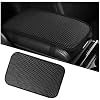 Bittwee Car Arm Rest Cover, Comfortable Non-Slip Vehicle Center Console Protector, Waterproof Automotive Interior Armrest Pad Cushion Accessories, Universal for SUV, Sedan, Truck Black