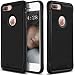 iPhone 7 Plus Case, GeekZone Dualy Layer Shockproof Hybrid iPhone 7 Plus Cover Soft TPU Bumper Hard PC Case Brushed Texture Lightweight Protective Armor Case for iPhone 7 Plus [5.5inch] (Black)