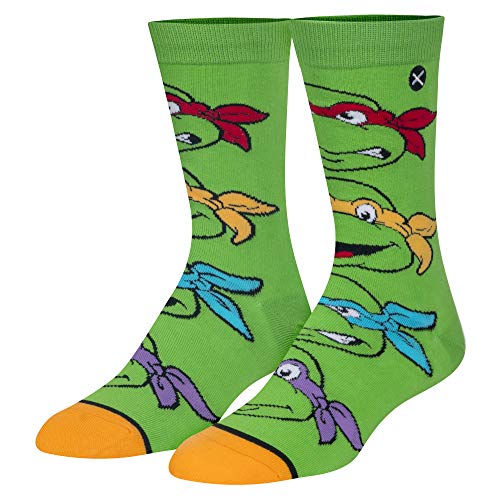 Cool Socks TMNT Turtle Boys Crew Socks for Big Kids 710 Years Fun Cartoon Gift Colorful Everyday Sock Style