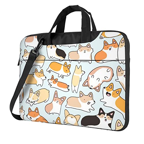 Sac ordinateur Corgi Debou grand format pour ranger ordinateur et chargeur sans forcer