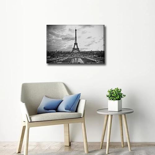 Vista 468 de 1 lienzo decorativo para pared, ferrocarril a través del bosque de pinos con niebla, decoración moderna para el hogar, sala de estar, arte de pared