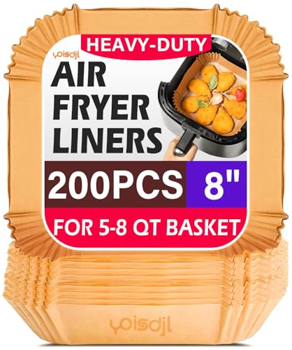 200pcs Air Fryer Liners Disposable, Air Fryer Liners, 8.7