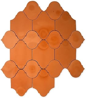 Mediterranean Terracotta Tiles, Andalusian & Arabesque Pattern
