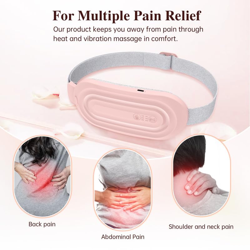 Portable Menstrual Heating Pad Electric Waist Belt Device For