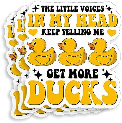 Hawaii Rubber Duck Sticker - Waterproof Vinyl Decal For Cars, Laptops, Water Bottles 3 Inch