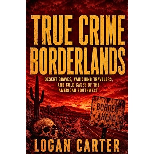 TRUE CRIME - Borderlands Audiolibro Por Logan Carter arte de portada