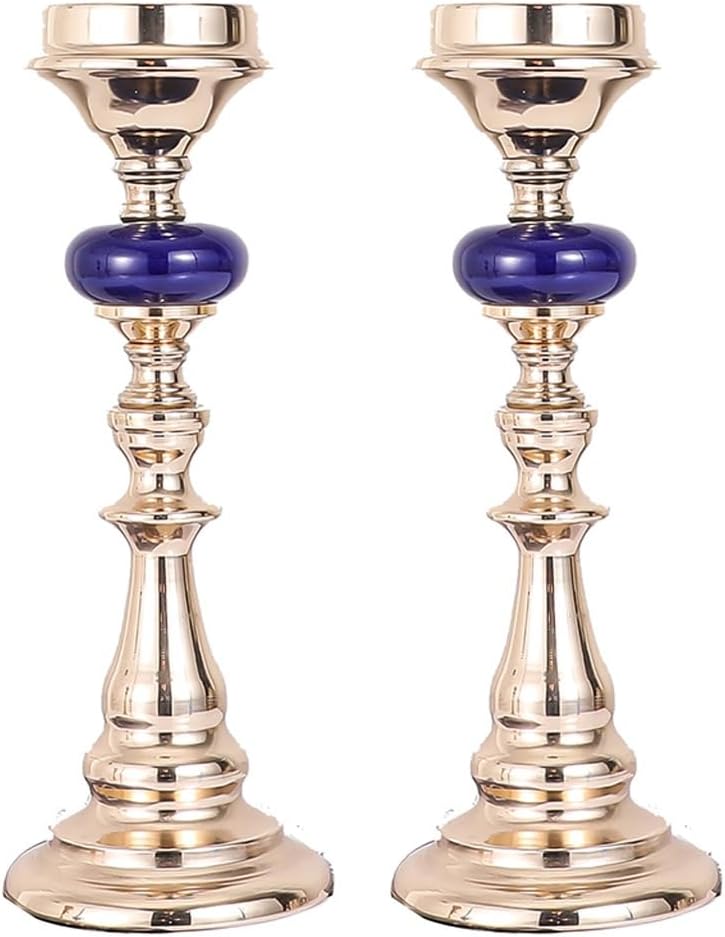 Metal Candle Holders Wedding Party Table Romantic Candlelight Dinner Ornaments Home Decor Candle Stand