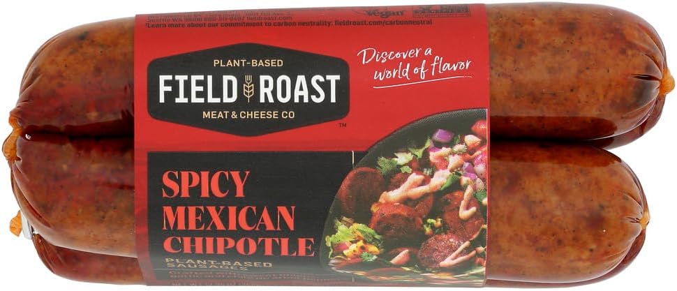 Field Roast Italian Garlic & Fennel Sausage 13 Oz (4 Pack)