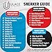 uLace Classic No Tie Shoelaces - Light Navy Elastic Shoe Laces for Sneakers | Stretchy, Elastic Laces for Slip-On Convenience and Comfort | Easy Installation, No Tie Laces for Teens and Adults