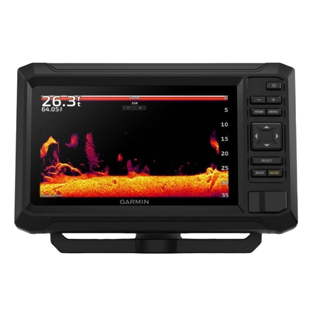 GarminECHOMAP UHD2 73CV Chartplotter/Fishfinder with US Inland Maps and GT20-TM [010-02594-51]