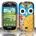 [Extra-Terrestrial]For Samsung Stratosphere 2 i415 (Verizon) Rubberized Design Cover - Owl 2 Design