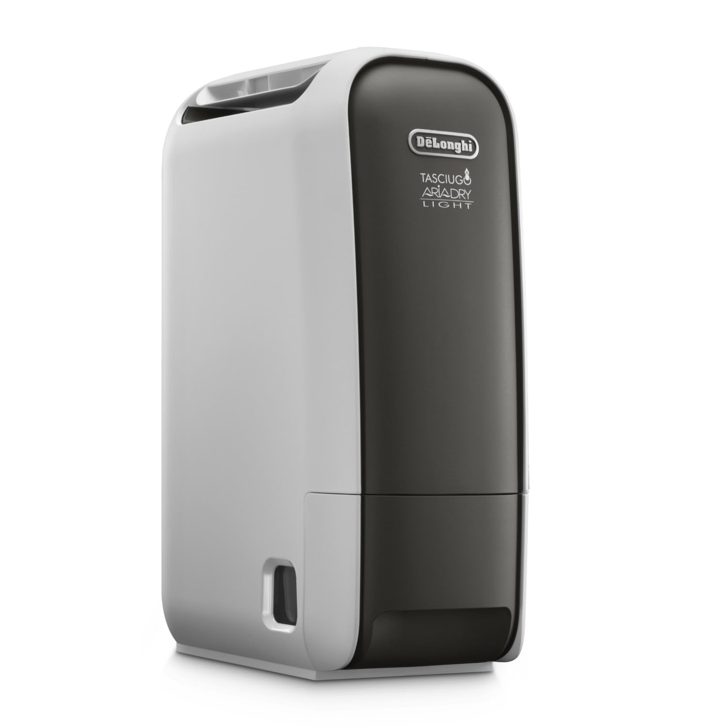 De'Longhi Tasciugo AriaDry Light - Deshumidificador portátil con tecnología Zeolite e ionizador, Elimina hasta 6 L/​día, seca la ropa, anti-​moho y silencioso, Función swing y temporizador, Gris (DNS65)