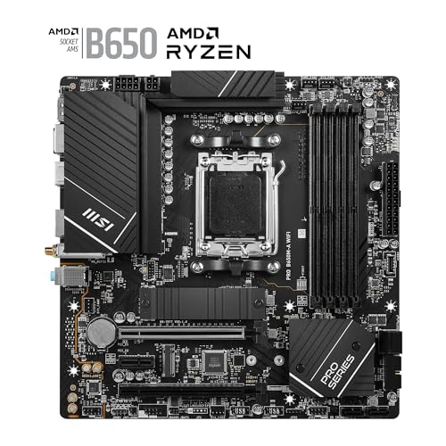 Image of MSI PRO B650M-A WiFi Motherboard AMD B650 Socket AM5 Micro ATX