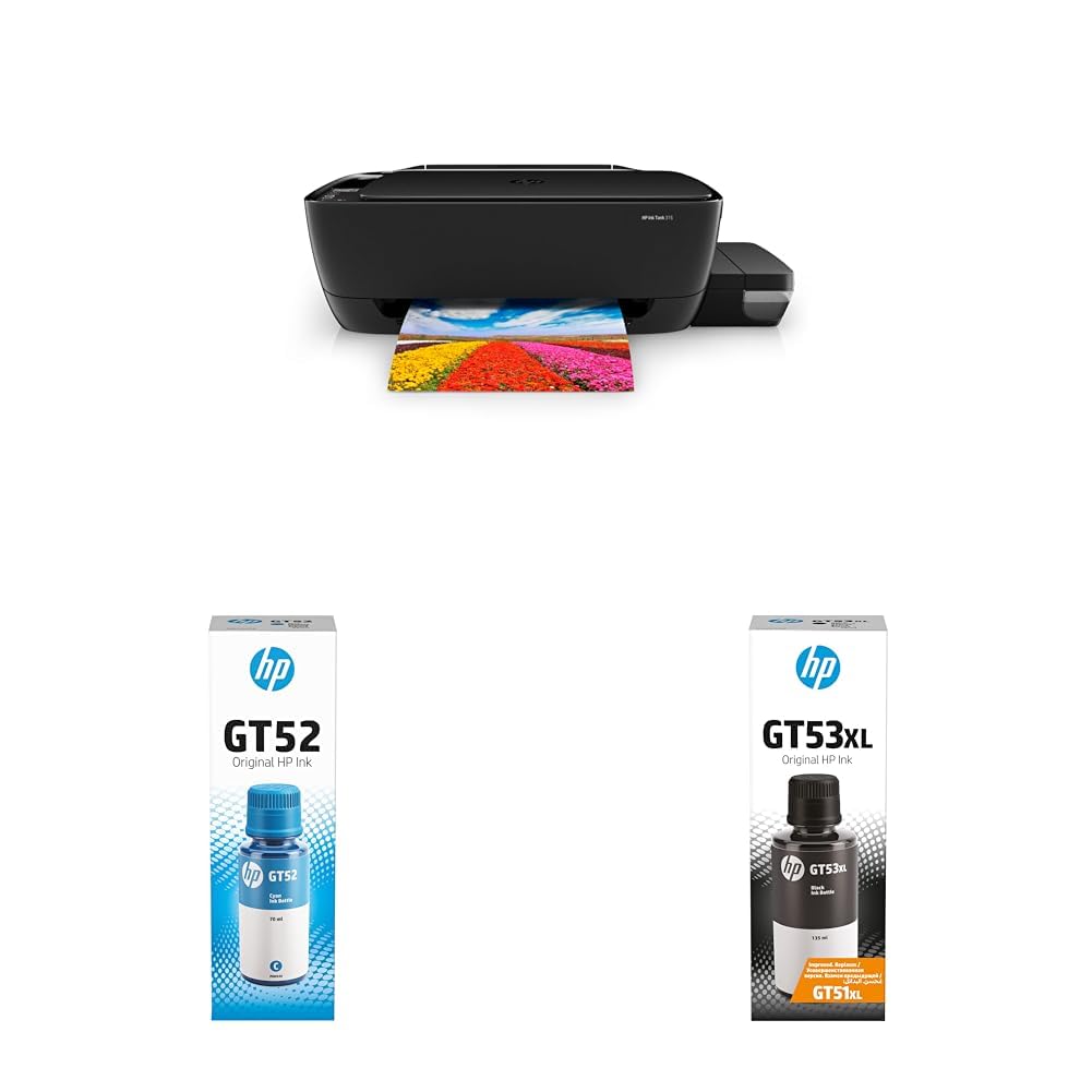See full amazon price history chart for HP Ink Tank 315 Printer, All-in-One, Print, Copy, Scan, Hi-Speed USB 2.0, Up to 8/5 ppm (Black/Color HP Ink Tank 315 Printer, All-in-One, Print, Copy, Scan, Hi-Speed USB 2.0, Up to 8/5 ppm (Black/Color (B0BBK955V8) Amazon Price History, Amazon Price Tracker