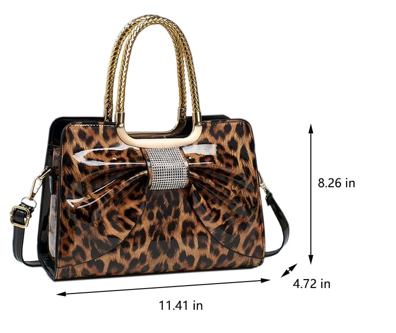 Image of JHVYF Women Tote bag Satchel Purses and Handbags for Women Shoulder Bags Bow Purse