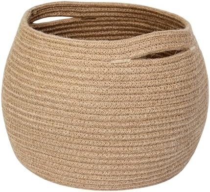 MEGASKET Decorative Wicker Storage Basket, 11" x 9" Indoor Plant ...