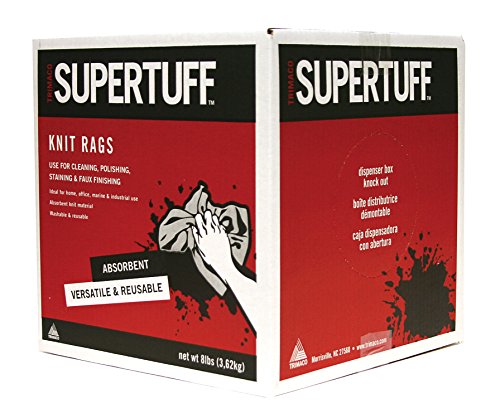 Trimaco 10823 8lb Box Premium White Knit T-Shirt Rags Trimaco 10823 8lb Box Premium White Knit T-Shirt Rags