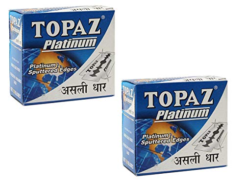 Topaz Platinum Blades (pack of 2)