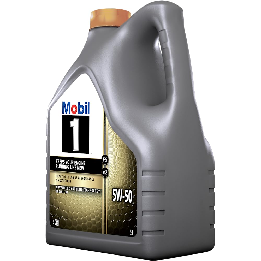 MOBIL 1 FS X1 5W-50 Aceite de Motor, 5L