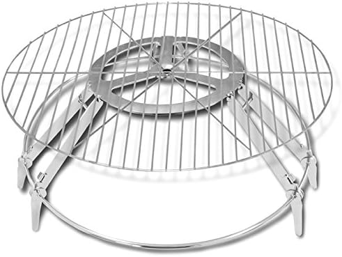 BBQ Grill and Fire Pit, 22-Inch