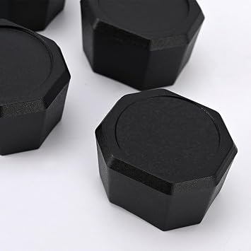 Pickleball Paddle Butt End Cover - Replacement & Repair Protector for Racket Longevity Black Colour Pack of 5