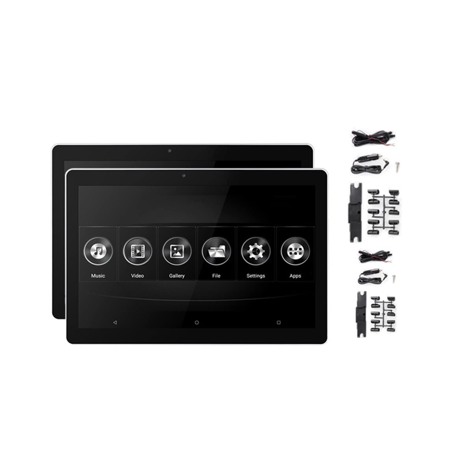 CVFRDD Car Headrest Player 10.1 Inch Car Headrest Monitor HD 1080P Video Touch Screen WIFI/Bluetooth/USB/SD//FM MP5 Player(1101A 2ps)