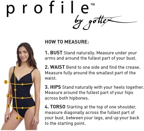 Profile by Gottex Tutti Frutti Surplice One Piece - Built-in Soft Cups, Adjustable Straps & Side Tie, Tummy Control - Image 6