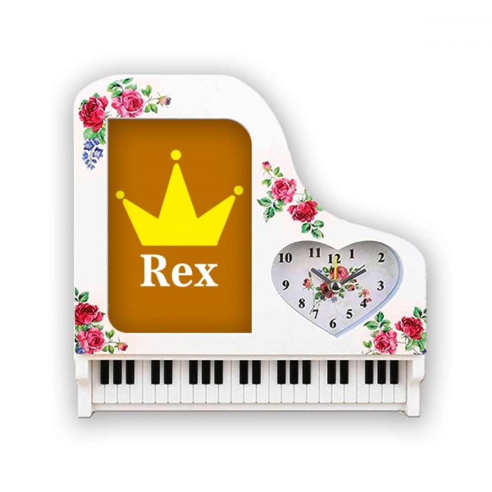 Rex Authority King Commander Kether Photo Frame Alarm Clock Piano Desktop