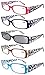 Produktbild Eyekepper 5er-Pack Lesebrille mit Federscharnier Fassung in Blumen muster inklusive Sonnenbrillen +1.75